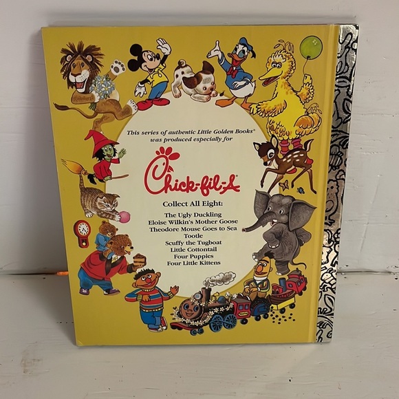 LIKE NEW Vintage 1996 A Little Golden Book Tootle hardcover book - Picture 2 of 9